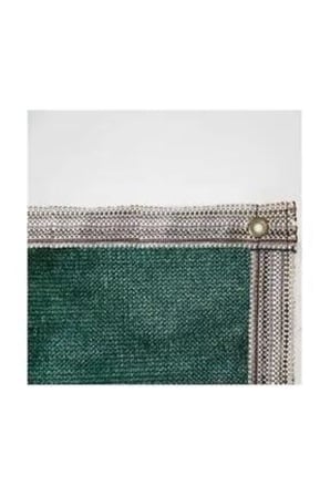 YEŞİL 1x18mt Gölgelik File %95 Lik Gölgelik Kumaş Kolonlu Kuş Gözlü Çit Brandası