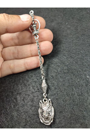 Usta Işçilikli 0,5 Mikron Gümüş Kaplama Tesbih Püskülü 5743