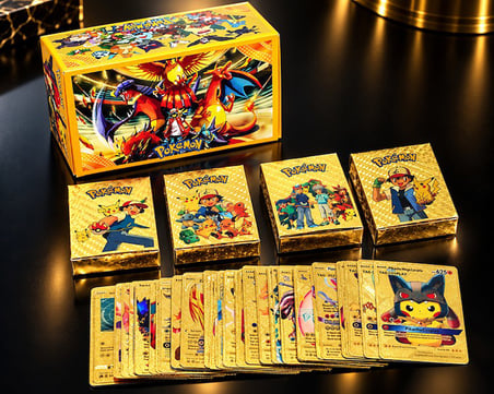 Özel Üretim Macera Gençler Doğum Günü Pokemon Oyun Kartı