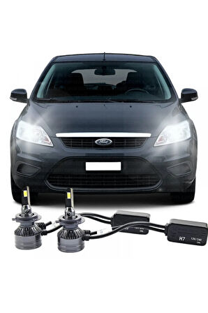 FORD FOCUS 2 MAKYAJLI LED KISA FAR AMPULÜ H7 ULTRA