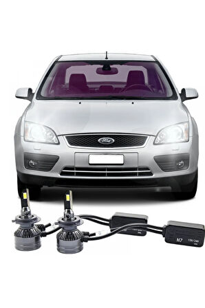 FORD FOCUS 2 LED KISA FAR AMPULÜ H7 ULTRA