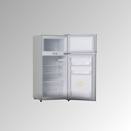Cool Life Çift Sistem 100 Litre Silver (Gri) 12 / 24 / 220 Volt Buzdolabı