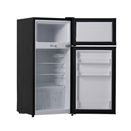 Cool Life Çift Sistem 100 Litre 12/24/220 V Siyah Buzdolabı