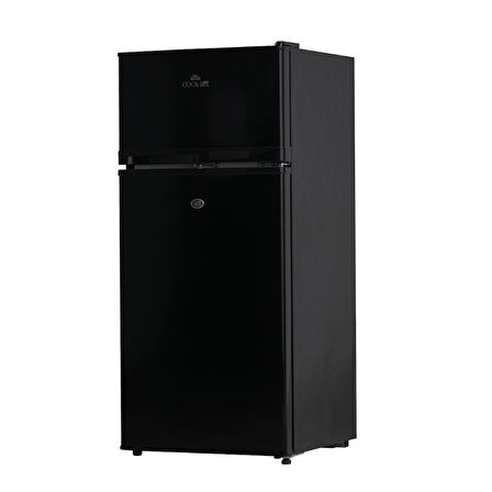 Cool Life Çift Sistem 100 Litre 12/24/220 V Siyah Buzdolabı