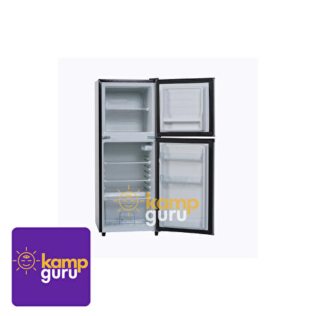 Cool Life Çift Sistem 120 Litre Antrasit 12 / 24 / 220 Volt Buzdolabı