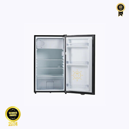 Çift Sistem Cool Life 90 Litre Siyah Buzdolabı 12/24/220 Volt