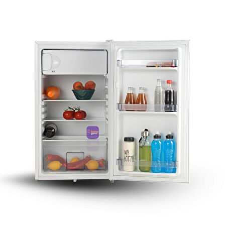 Cool Life Çift Sistem 91 Litre Beyaz Dijital Göstergeli 12/24/220 V Buzdolabı