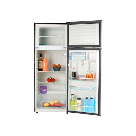 Cool Life 235 Litre 12/24/220 V Sebilli Antrasit-Blue Buzdolabı