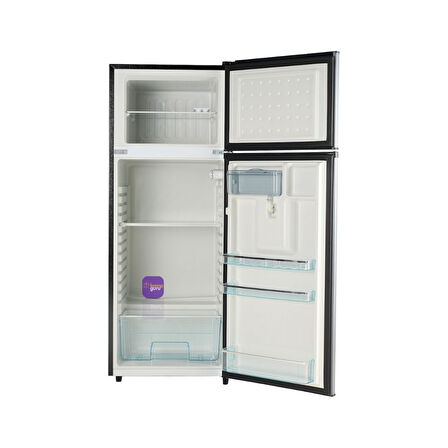 Cool Life 235 Litre 12/24/220 V Sebilli Antrasit-Blue Buzdolabı