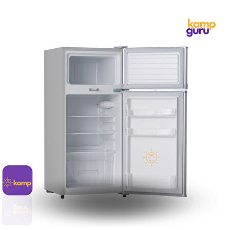 Cool Life 100 Litre Silver-Gri 12 - 24 Volt Buzdolabı