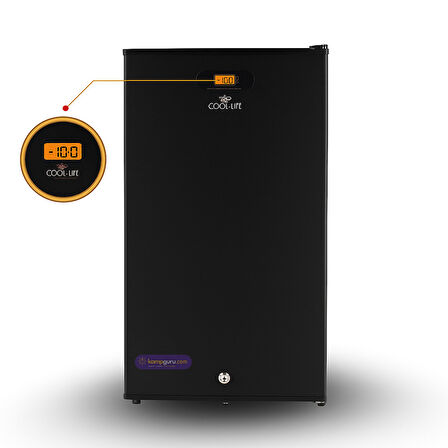 Cool Life 91 Litre Siyah Dijital Göstergeli 12/24 V Buzdolabı