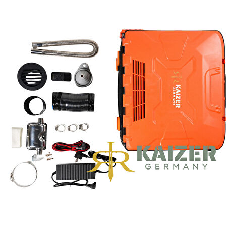 Kaizer Pro Dizel Isıtıcı - LED Ortam Aydınlatmalı