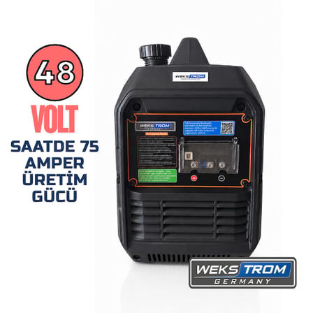 Wekstrom Germany 48 volt, 3500 Wattt DC Jeneratör otomatik akü şarj jeneratörü