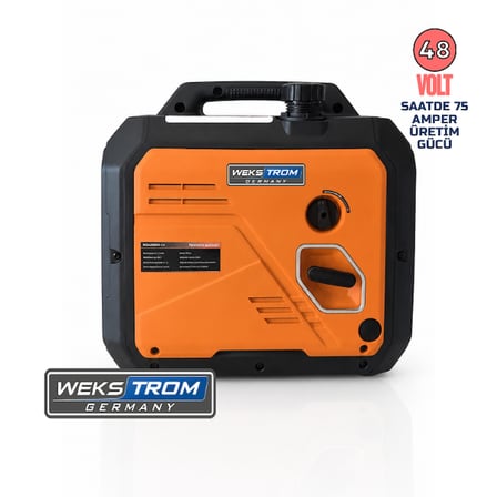 Wekstrom Germany 48 volt, 3500 Wattt DC Jeneratör otomatik akü şarj jeneratörü