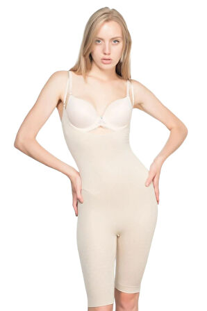 Kadın Dikişsiz Vücut Korse 2013 Siyah