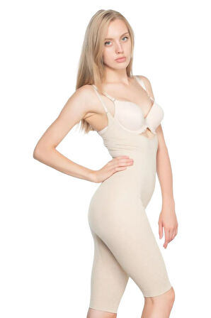 Kadın Dikişsiz Vücut Korse 2013 Siyah