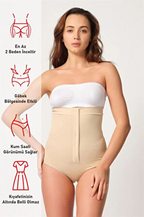 Ten 2088 Önden Agraflı Slip Korse
