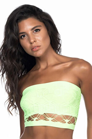 4050 Dikişsiz Çift Kat Örme Straplez Büstiyer