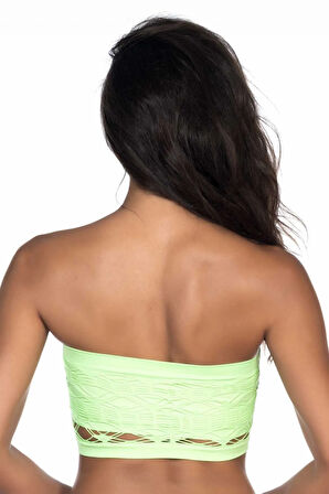 4050 Dikişsiz Çift Kat Örme Straplez Büstiyer