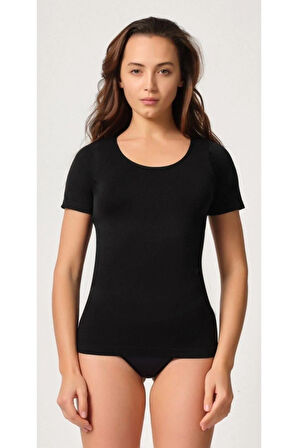 5004 Dikişsiz Yarım Kollu Atlet