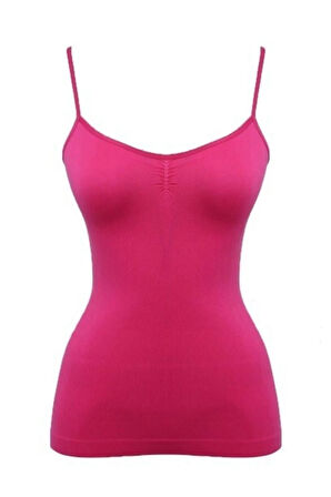 5011 Dikişsiz Ip Askılı Ripli Toparlayıcı Atlet