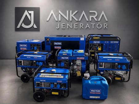 FAKTÖR / KAMA BY REİS KGL8000CE MODEL 8 kVA 220 ÇIKIŞLI JENERATÖR SETİ