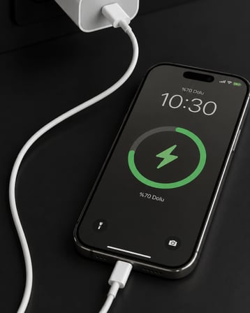 İphone 13 12 11 Xr Xs X Se 2022 2020 20W Lightning Şarj Cihazı