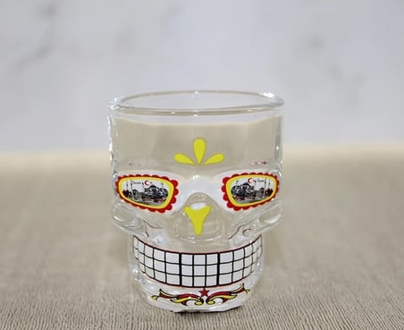 İstanbul Temalı Cam Kurukafa Shot Bardak Alk4302