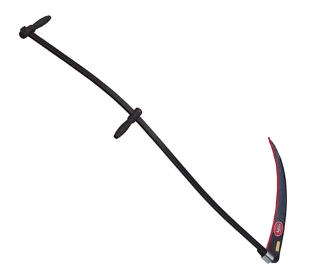 Avusturya Çift Öküz El Tırpanı 70 Cm - Saplı 6 Parça Set
