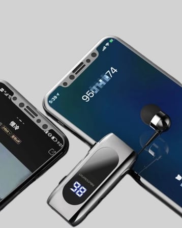 Dijital Göstergeli Bluetooth Kulaklık – Klipsli Ve Şık Tasarım Yeni Nesil
