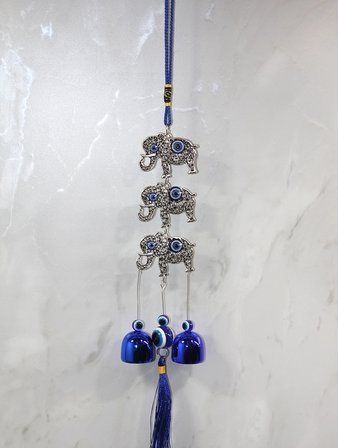 Metal Nazar Boncuğu Çan Alk3503