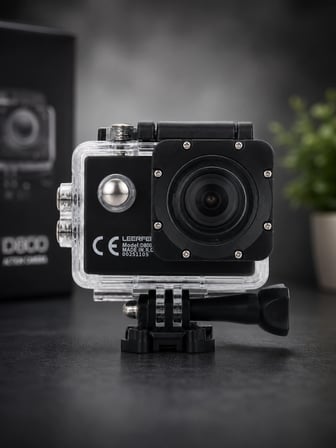 Profesyonel Video Çekimleri İçin 1080p Full Hd Aksiyon Kamerası