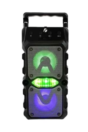 Taşınabilir Kablosuz Bluetooth Hoparlör Uzun Pil Ömrü Led Işıklı Yeni Nesil