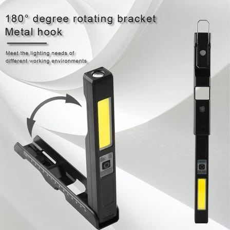Gold Silver Gs-2070 30w Şarjlı Mıknatıslı Katlanabilir Led Çalışma Tamirci Feneri