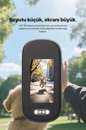4k Ultra Hd Mini Wıfı Aksiyon Kamerası Taşınabilir Vücut Kamerası 1.47’hd Ekranlı Giyilebilir Video Kaydedici