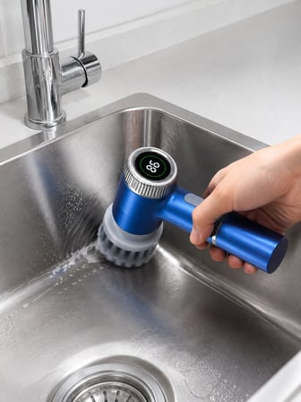 5'i 1 Arada Şarjlı Temizlik Fırçası İle Güçlü Ve Pratik Temizlik