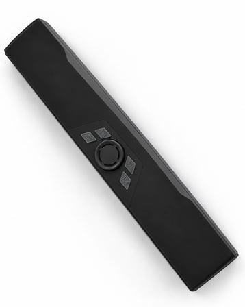 Döner Kontrol Düğmeli Rgb Işıklı Bluetooth 5.4 Hoparlör Type C Şarj Girişli Siyah
