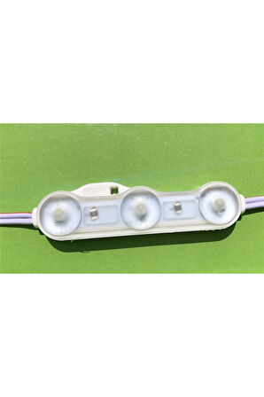 LED MODÜL LAMBA 12V 3 LEDLİ 2835 BEYAZ