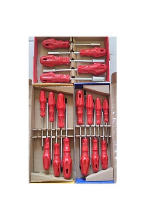 Yardımcı Set Alet Çantası Tamir Takımı Seri Lokma Tornavida Torx Tornavida Düz Yıldız Tornavida Seti