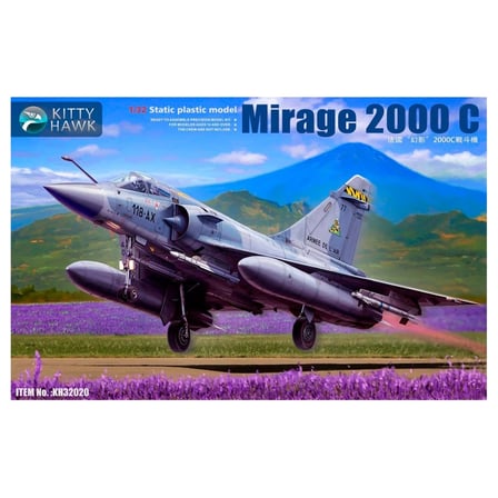 Kitty Hawk 32020, 1/32 Mirage 2000 C Plastik Maketi