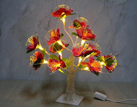 Dekoratif Ledli Çiçek Alk1734