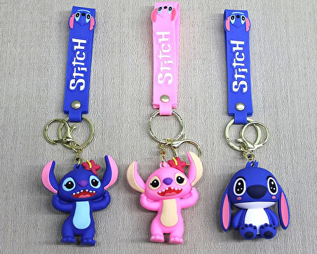Stitch Silikon Anahtarlık Alk4266