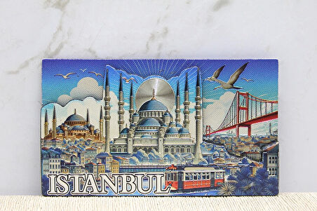 Silikon İstanbul Temalı Magnet Alk4348