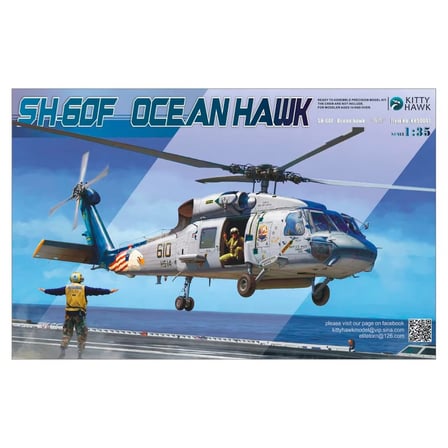 Kitty Hawk 50007, 1/35 SH-60F Ocean Hawk Plastik Maketi
