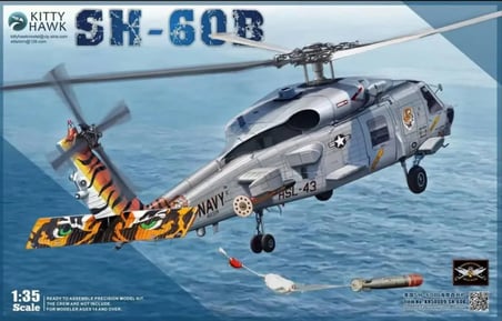 Kitty Hawk 50009, 1/35 SH-60B Plastik Maketi