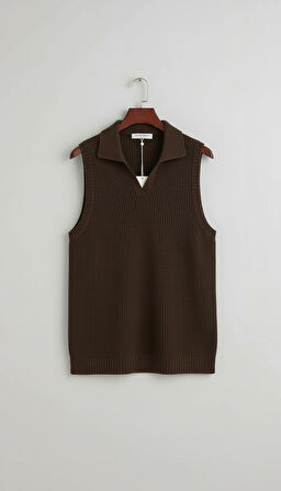 BELARA KAHVERENGİ KADIN SÜVETERİ 