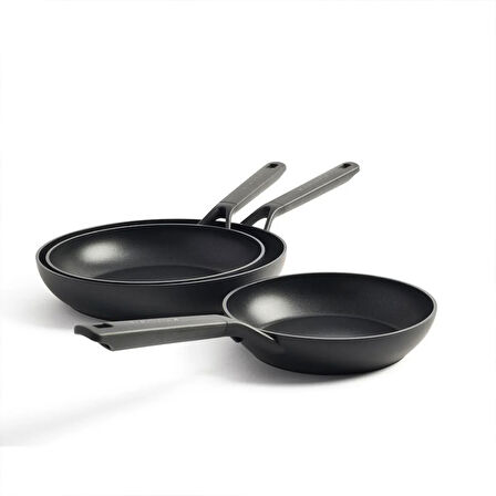 KitchenAid Classic Alu Kızartma Tavası Seti 20 cm + 24 cm + 28 cm
