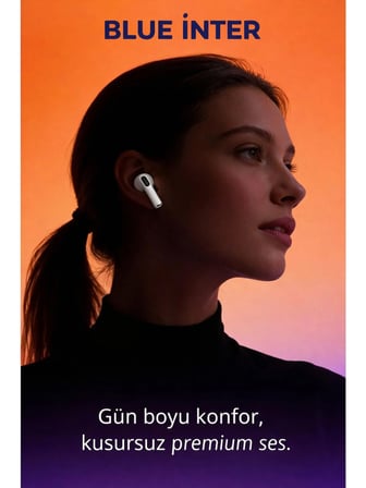 Pro2 Kablosuz Bluetooth Kulak Içi Kulaklık Ekstra Bas, Hd Arama, Şarj Kutulu + Siyah Kılıf Hediye