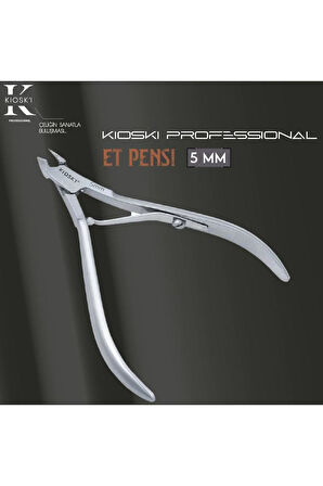 Kioski Profesyonel Kobalt Et Pensi Paslanmaz Çelik 5 mm