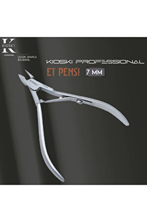 Kioski Profesyonel Kobalt Et Pensi Paslanmaz Çelik 7 mm